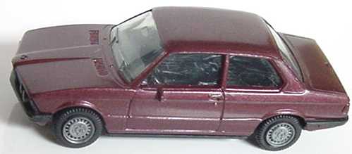 Foto 1:87 BMW 3er 323i (E21) weinrot-met. herpa 3006