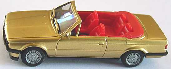 Foto 1:87 BMW 325i Cabrio (E30) goldmet., IA rot herpa 3059/186674