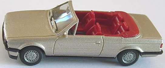 Foto 1:87 BMW 325i Cabrio (E30) rauchsilber-met. herpa 3059