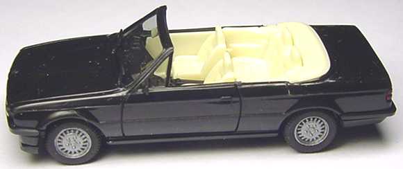 Foto 1:87 BMW 325i Cabrio (E30) schwarz herpa 2059