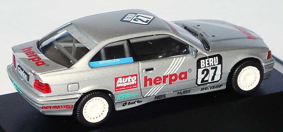 Foto 1:87 BMW 325i Coupé (E36) DTT 1994 herpa Nr.27, Schielein herpa