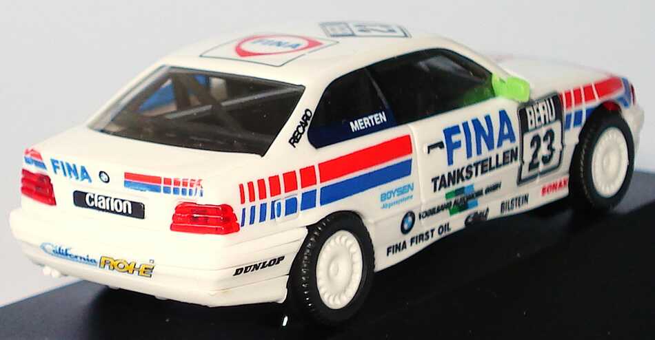 Foto 1:87 BMW 325i Coupé (E36) Fina, Vogelsang Nr.23, Merten (Fina) herpa