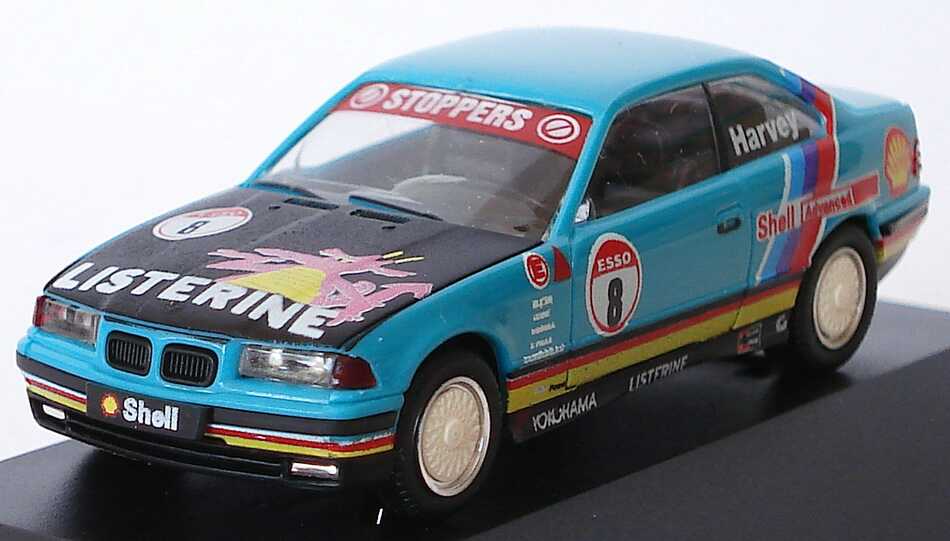 Foto 1:87 BMW 325is Coupé E36 BTCC 1992 Shell Racing Listerine Nr.8 Tim Harvey - herpa 035750