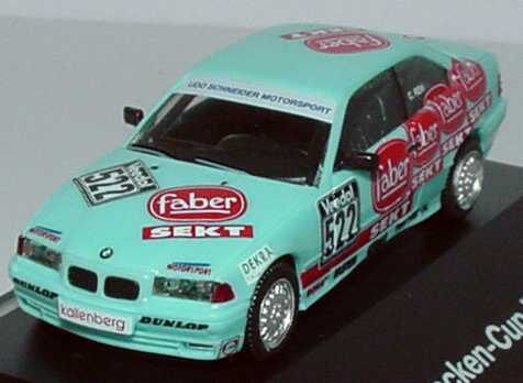 Foto 1:87 BMW 325i Coupé (E36) Veedol Langstrecken-Cup, Nürburgring Udo Schneider Motorsport, Faber Sekt Nr. 522, C. Reh herpa 80419417242