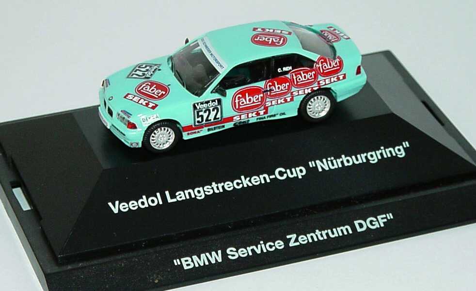 Foto 1:87 BMW 325i Coupé (E36) Veedol Langstrecken-Cup, Nürburgring Udo Schneider Motorsport, Faber Sekt Nr. 522, C. Reh herpa 80419417242