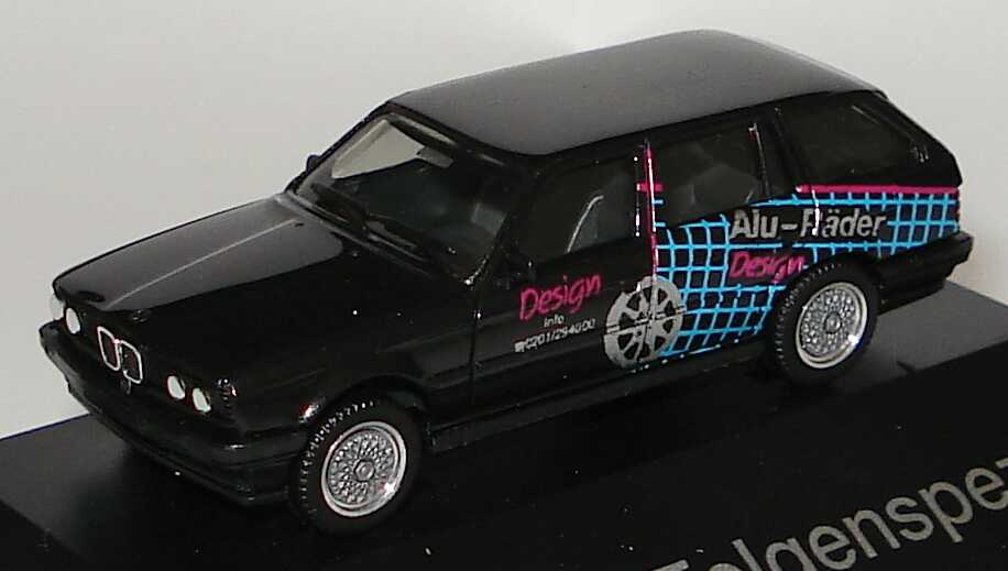 Foto 1:87 BMW 325i (E30) touring Berger - Ihr Felgenspezialist herpa