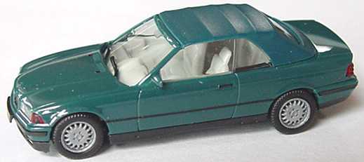 Foto 1:87 BMW 325i (E36) Cabrio mit Hardtop petrolblau herpa 022071