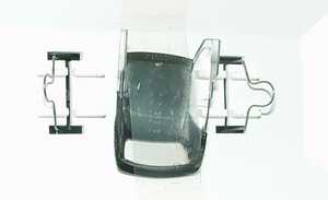 Foto 1:87 BMW 325i (E36) Cabrio mit Hardtop violett-met. Behle, IAA 95 herpa