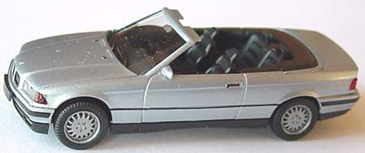 Foto 1:87 BMW 325i (E36) Cabrio sterlingsilber-met. herpa 031387