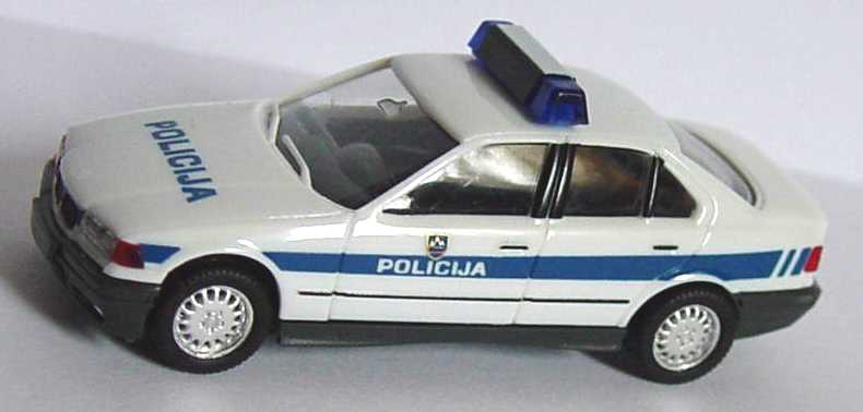 Foto 1:87 BMW 325i (E36) Policija (Polizei Slovenien) herpa 089012