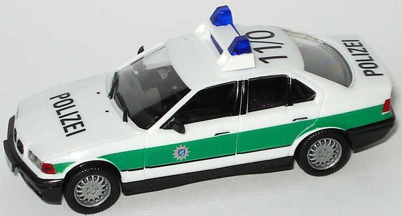 Foto 1:87 BMW 325i (E36) Polizei bayrisch 11/0 herpa 186223