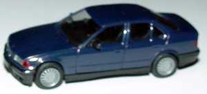 Foto 1:87 BMW 325i (E36) dunkelblau herpa 020892