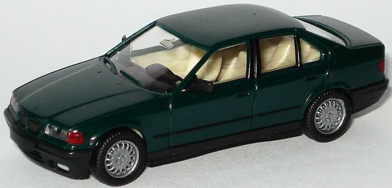 Foto 1:87 BMW 325i (E36) dunkelgrün herpa 020892