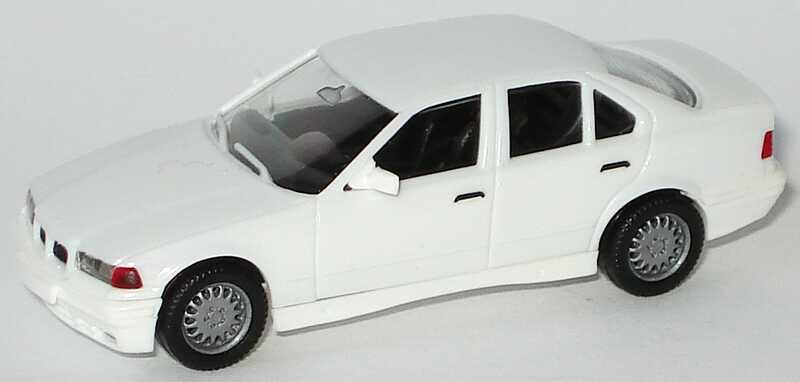 Foto 1:87 BMW 325i (E36) weiß, Anbauteile weiß herpa