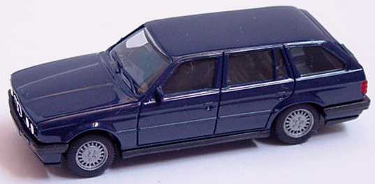 Foto 1:87 BMW 325i touring (E30) dunkelblau herpa 2063