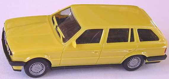 Foto 1:87 BMW 325i touring (E30) gelb herpa 2063