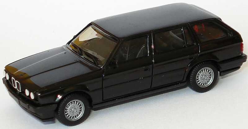 Foto 1:87 BMW 325i touring (E30) schwarz herpa 2063