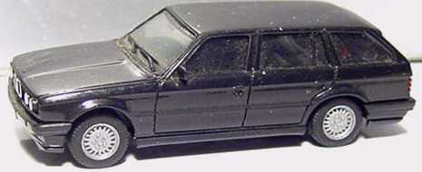 Foto 1:87 BMW 325i touring (E30) schwarz (leichte Kratzer) herpa 2063