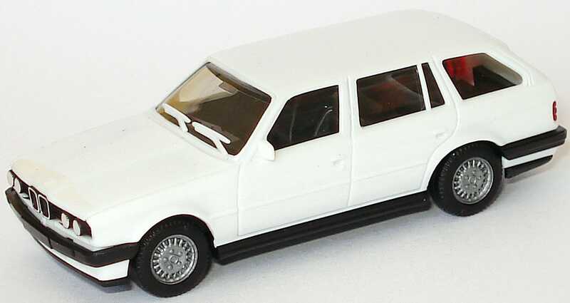 Foto 1:87 BMW 325i touring (E30) weiß herpa 2063