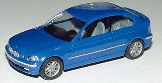 Foto 1:87 BMW 325ti compact (E46/5) blau herpa 023016/147200