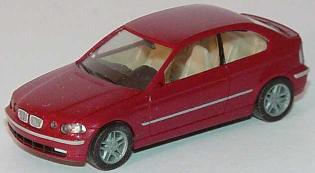 Foto 1:87 BMW 325ti compact rot-met. (Bastelware) herpa 033015