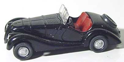 Foto 1:87 BMW 328 Roadster schwarz Wiking 8280114