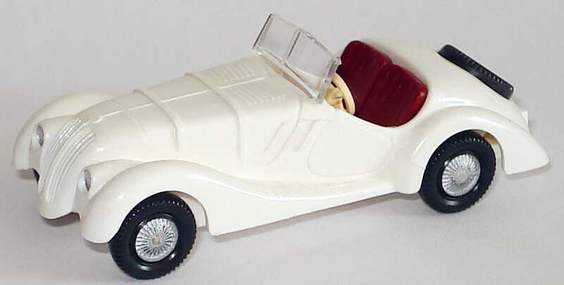 Foto 1:87 BMW 328 Roadster weiß Werbemodell Wiking 82229417059