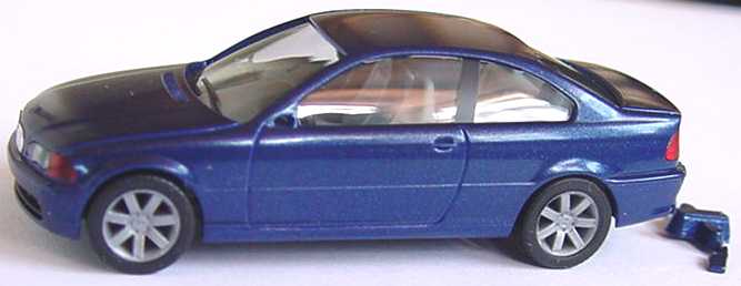 Foto 1:87 BMW 328i Coupé (E46) blau-met. herpa 032735