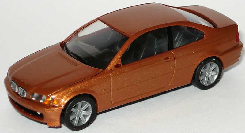 Foto 1:87 BMW 328i Coupé (E46) kupfer-met. herpa 032735