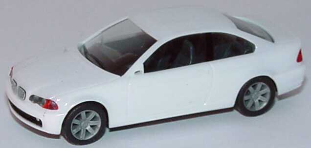 Foto 1:87 BMW 328i Coupé (E46) weiß herpa 022736