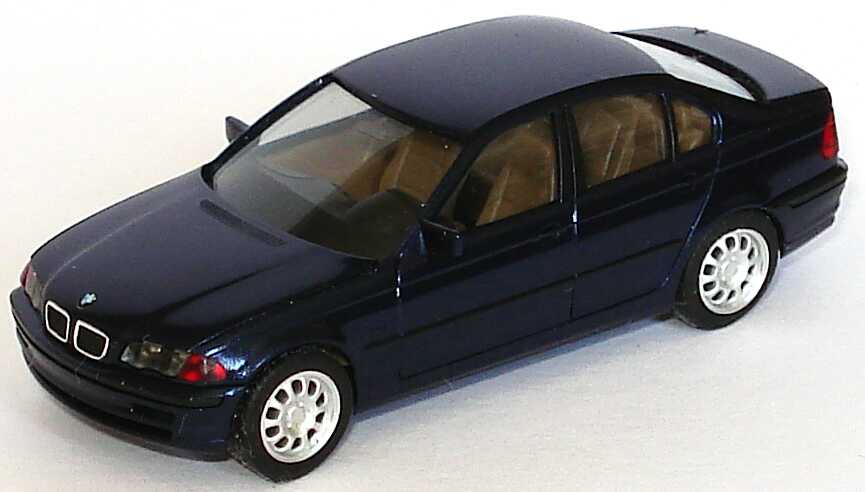 Foto 1:87 BMW 328i (E46) dunkelblau-met. (ohne PC-Box) herpa 80419422485