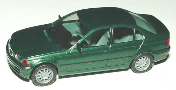 Foto 1:87 BMW 328i (E46) dunkelgrün-met. herpa 032544