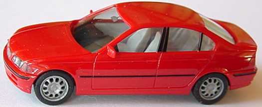 Foto 1:87 BMW 328i (E46) rot herpa 022545