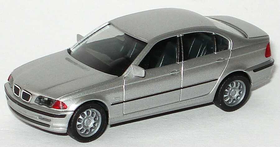 Foto 1:87 BMW 328i (E46) silber-met. herpa 032544