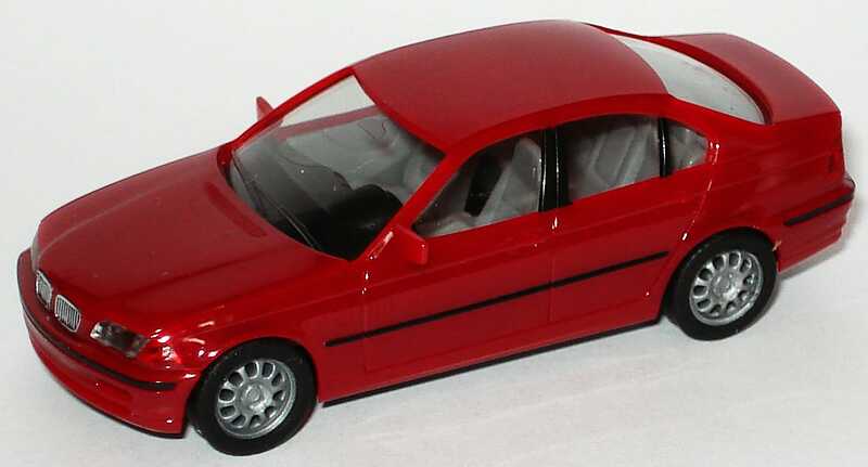 Foto 1:87 BMW 328i (E46) weinrot herpa 022545