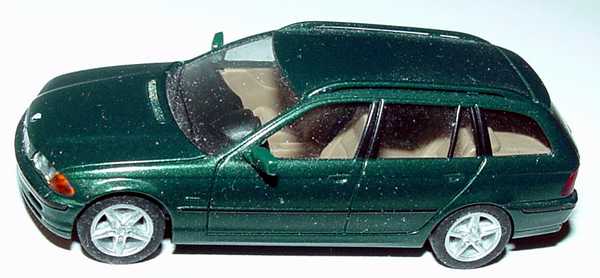 Foto 1:87 BMW 328i touring (E46) dunkelgrün-met. Werbemodell (ohne Klappbox) herpa 80419423123