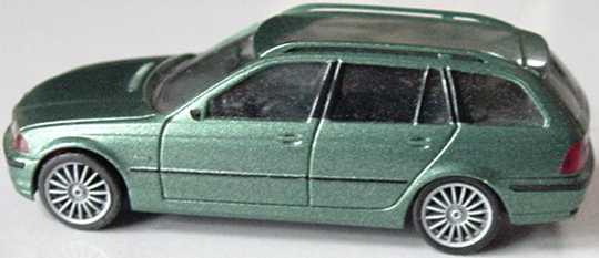 Foto 1:87 BMW 328i touring (E46) grün-met. herpa 032872