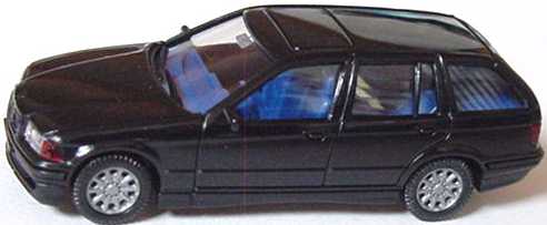 Foto 1:87 BMW 3er (E36) touring schwarz Wiking 1990120