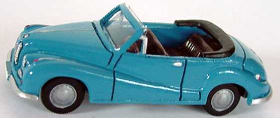 Foto 1:87 BMW 502 Cabrio 1955 graublau Artapo 019