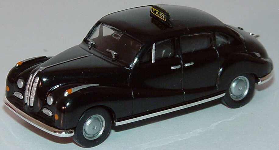 Foto 1:87 BMW 502 Taxi schwarz herpa 044769