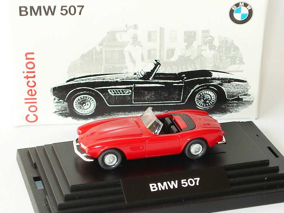 Foto 1:87 BMW 507 Roadster rot Werbemodell Wiking 80419420564
