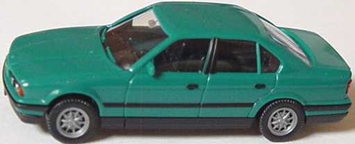 Foto 1:87 BMW 5er 520i E34 türkis - Wiking 19301