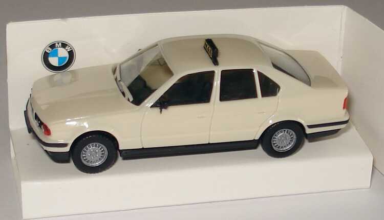 Foto 1:87 BMW 525i (E34) Taxi Werbemodell herpa 9417446