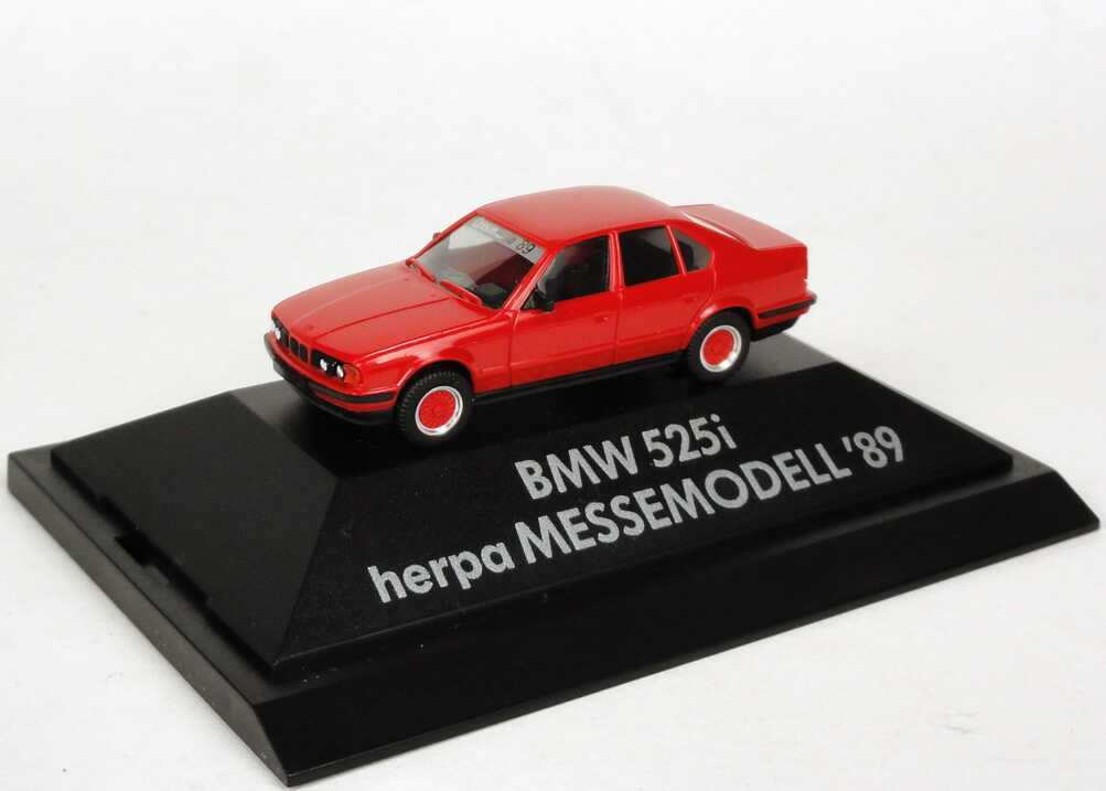 Foto 1:87 BMW 525i (E34) rot Consumenta ´89 herpa