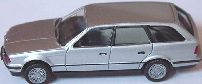 Foto 1:87 BMW 525i touring grausilber-met. herpa 030960