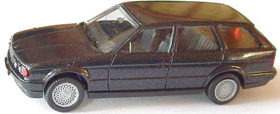 Foto 1:87 BMW 525i touring schwarz-met. herpa 030960