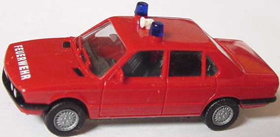 Foto 1:87 BMW 528i (E28) Feuerwehr, IA schwarz herpa 4051/6