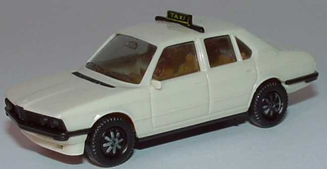 Foto 1:87 BMW 528i (alt, mit Spoiler), IA beige Taxi herpa 4003