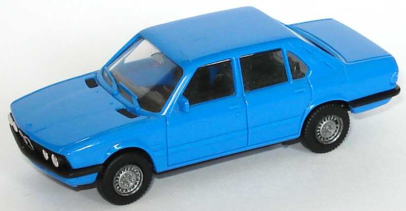 Foto 1:87 BMW 528i (E28) azurblau herpa 2041