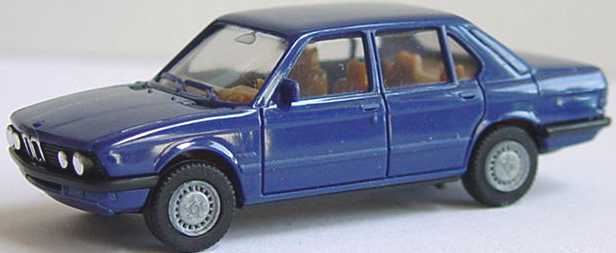 Foto 1:87 BMW 528i (E28) blau herpa 2041